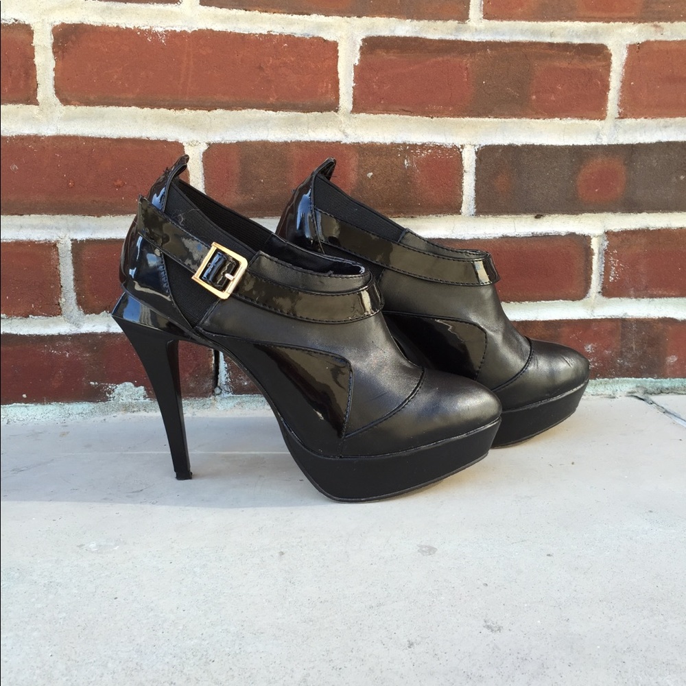 GIUSEPPE ZANOTTI Black Ankle Booties - Picture 2 of 8